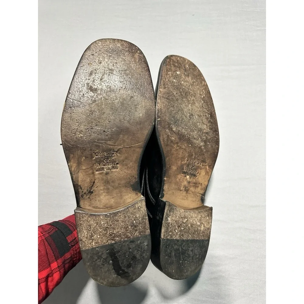 Johnston And‎ Murphy Men's Black Shoes 10.5